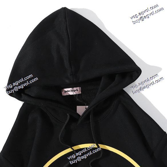 海外セレブ定番愛用 パーム エンジェルス Palm Angels スーパーコピー 代引 2020秋冬 パーカー 2色可選 Palm Angels X SMILE Y連名笑顔プリント